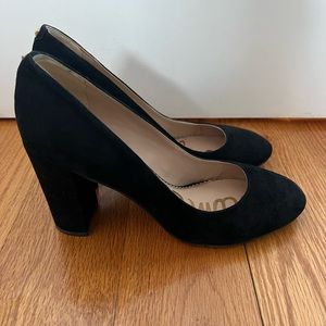 Sam Edelman Stillson Black Suede Pumps